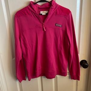 Women’s Vineyard Vines Cotton Quarter Zip pullover